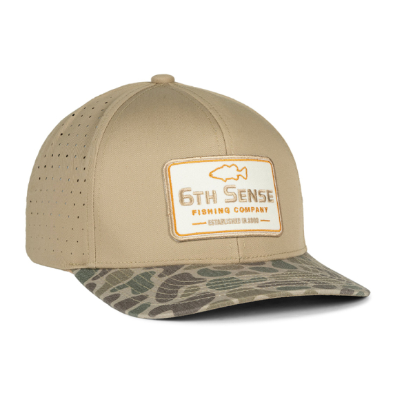 6th Sense Cap The Waterwood - Outline Khaki in der Gruppe Kleidung & Schuhe / Kappen & Kopfbedeckungen / Caps / Snapback-Kappen bei Sportfiskeprylar.se (6HAT-642)