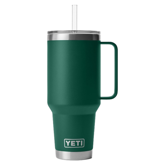 Yeti Rambler 42 Oz Straw Mug - Black Forest Green in der Gruppe Outdoor / Campingküchen & Utensilien / Thermosflaschen / Thermobecher bei Sportfiskeprylar.se (70000004251)