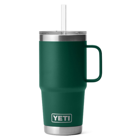 Yeti Rambler 25 Oz Straw Mug - Black Forest Green in der Gruppe Outdoor / Campingküchen & Utensilien / Thermosflaschen / Thermobecher bei Sportfiskeprylar.se (70000004935)