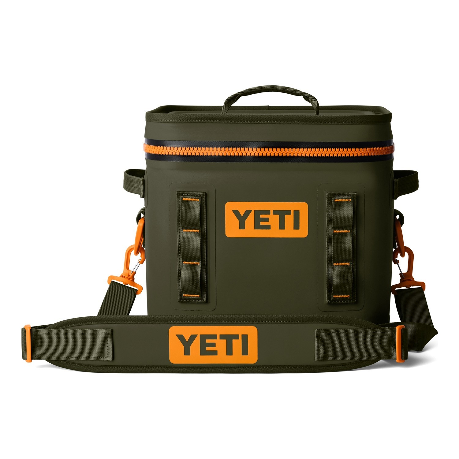 Yeti Eu Hopper Flip 12 - Olive/King Crab Orange in der Gruppe Aufbewahrung / Kühler & Kühltaschen / Kühltaschen bei Sportfiskeprylar.se (70000007109)