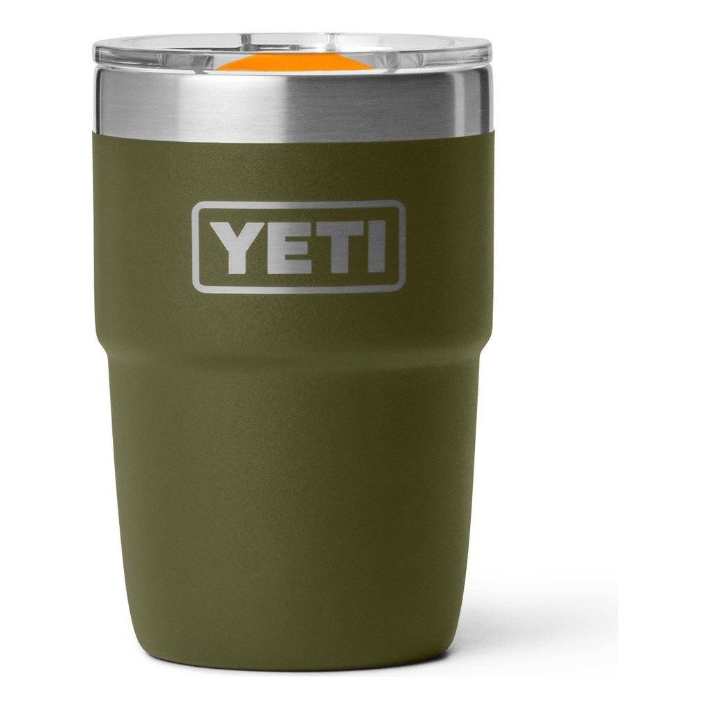 Yeti Rambler 8 Oz Cl Cup Ms - Olive/King Crab Orange in der Gruppe Outdoor / Campingküchen & Utensilien / Thermosflaschen / Thermobecher bei Sportfiskeprylar.se (70000007249)