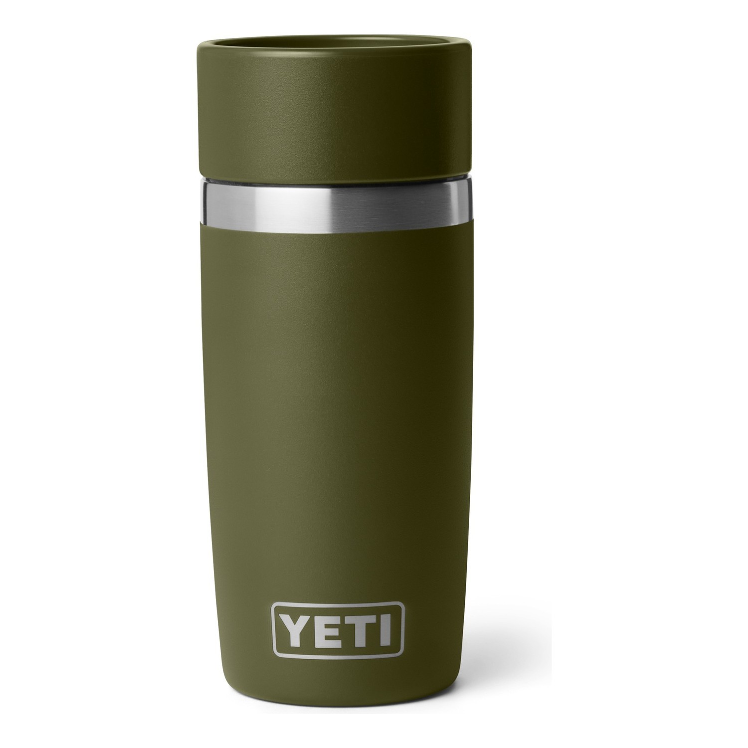 Yeti Rambler 12 Oz Travel Bottle - Olive/King Crab Orange in der Gruppe Outdoor / Campingküchen & Utensilien / Thermosflaschen / Thermobecher bei Sportfiskeprylar.se (70000007252)