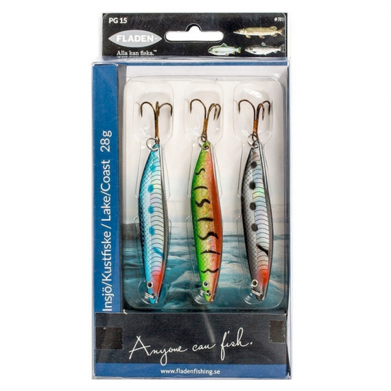 Fladen Nidingen 18g 3pcs in der Gruppe Köder / Köder Sets bei Sportfiskeprylar.se (7010-F)