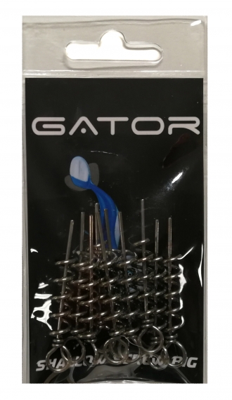 Gator Big Shallow Screw 10-Pack in der Gruppe Haken & Zubehör / Stinger & Stinger Zubehör / Stinger Zubehör bei Sportfiskeprylar.se (70GATOR)