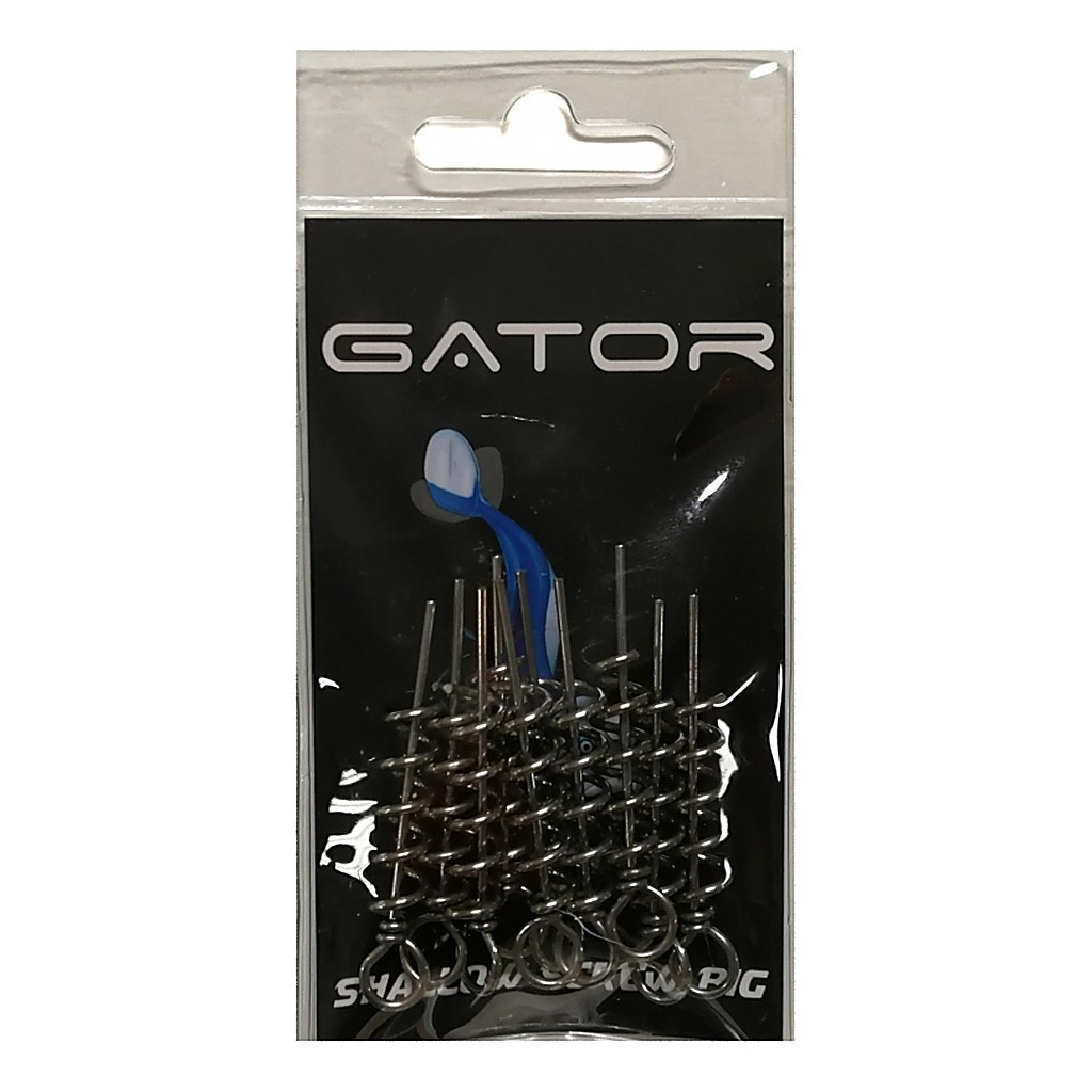 Gator Big Shallow Screw 10-Pack in der Gruppe Haken & Zubehör / Stinger & Stinger Zubehör / Stinger Zubehör bei Sportfiskeprylar.se (70GATOR)