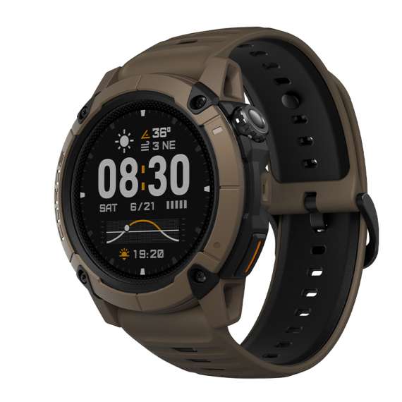 Coros Watch Nomad Brown in der Gruppe Technik & Boot / Marine Uhren bei Sportfiskeprylar.se (720344)