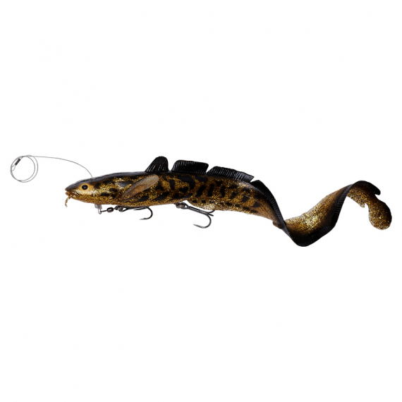 Savage Gear 3D Line Thru Burbot FS in der Gruppe Köder / Swimbaits / Weichplastik Swimbaits bei Sportfiskeprylar.se (72390r)