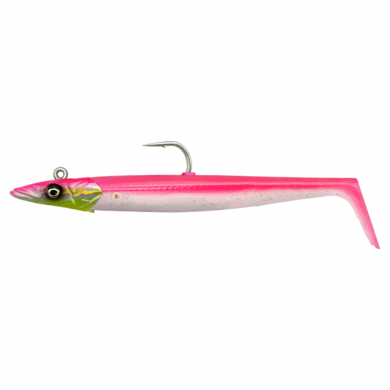 Savage Gear Sandeel V2 17cm 65g Sinking 2+1 - Pink Pearl Silver in der Gruppe Köder / Gummiköder / Hecht Gummifische bei Sportfiskeprylar.se (72511)
