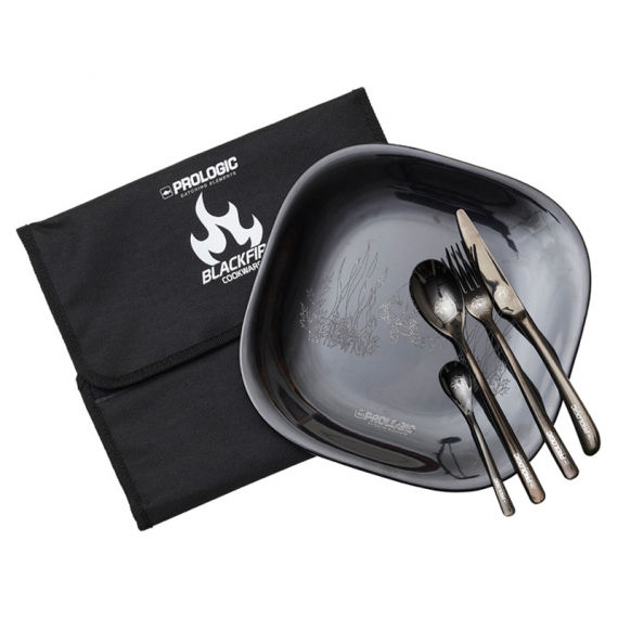 Prologic Blackfire Dining Set in der Gruppe Outdoor / Campingküchen & Utensilien / Besteck & Zubehör bei Sportfiskeprylar.se (72739)