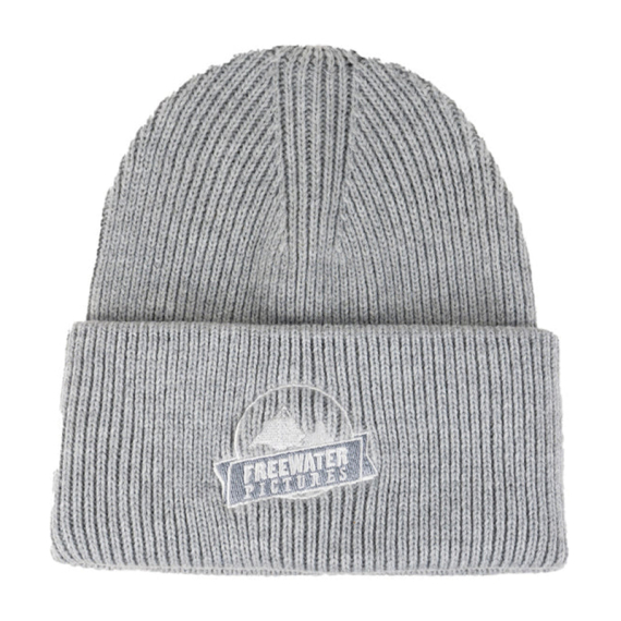 Freewater Pictures Beanie - Grey in der Gruppe Kleidung & Schuhe / Kappen & Kopfbedeckungen / Mützen bei Sportfiskeprylar.se (7340158308546)