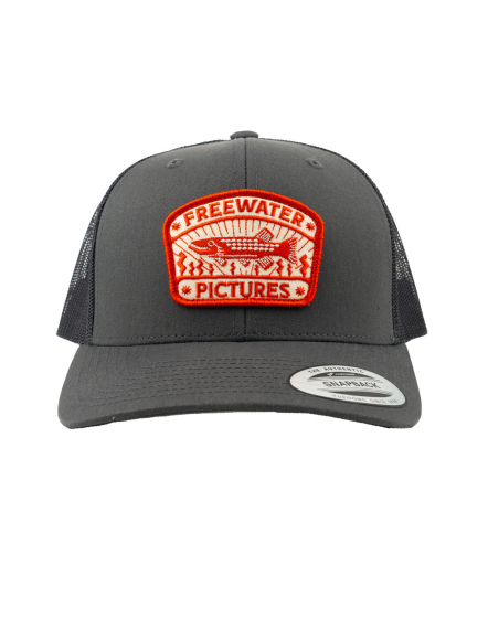 Freewater Pictures Inca Pike Trucker Cap - Grey in der Gruppe Kleidung & Schuhe / Kappen & Kopfbedeckungen / Caps / Trucker-Kappen bei Sportfiskeprylar.se (7350139701808)