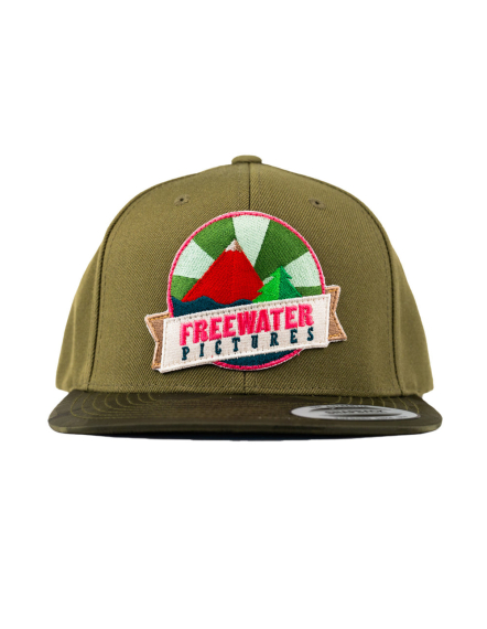 Freewater Pictures Snapback - Camo/Green in der Gruppe Kleidung & Schuhe / Kappen & Kopfbedeckungen / Caps / Snapback-Kappen bei Sportfiskeprylar.se (7350139701884)