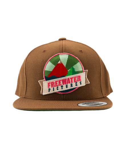 Freewater Pictures Snapback - Light Brown in der Gruppe Kleidung & Schuhe / Kappen & Kopfbedeckungen / Caps / Snapback-Kappen bei Sportfiskeprylar.se (7350139701907)