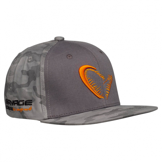 Savage Gear Flex Fit Camo Cap, Camo/Grey in der Gruppe Kleidung & Schuhe / Kappen & Kopfbedeckungen / Caps / Flexfit-Kappen bei Sportfiskeprylar.se (73714)