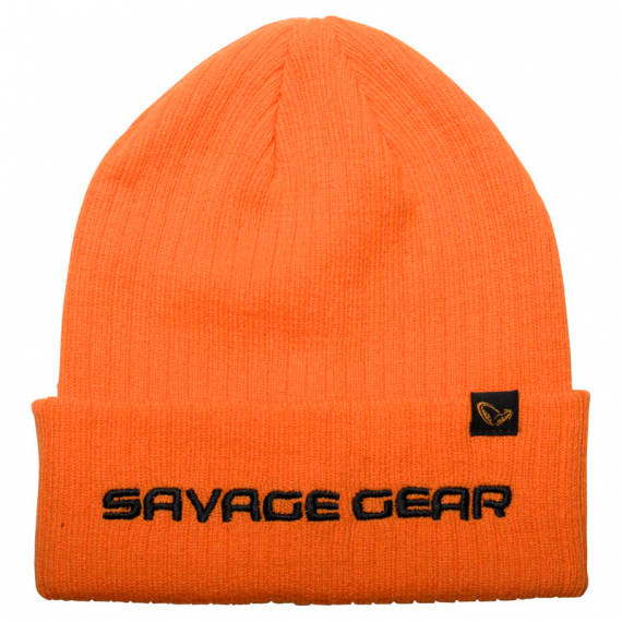 Savage Gear Fold-Up Beanie, Sun Orange in der Gruppe Kleidung & Schuhe / Kappen & Kopfbedeckungen / Mützen bei Sportfiskeprylar.se (73742)