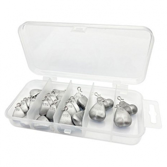 Savage Gear Balls Clip On Kit (26-pack) in der Gruppe Haken & Zubehör / Jigköpfe / Clip Weights bei Sportfiskeprylar.se (74142)
