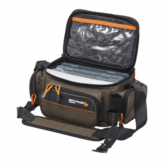 Savage Gear System Box Bag S 3 Boxes 5 Bags 15x36x23cm 5.5L in der Gruppe Outlet bei Sportfiskeprylar.se (74241)