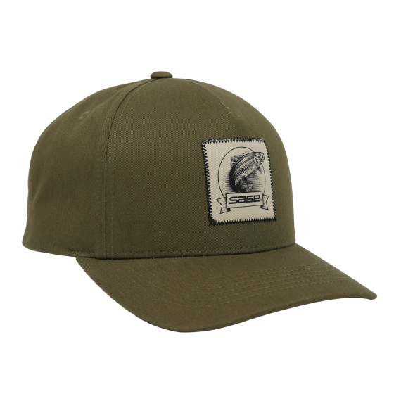 Sage Heritage Logo Twill Snapback Hat in der Gruppe Kleidung & Schuhe / Kappen & Kopfbedeckungen / Caps bei Sportfiskeprylar.se (7483)