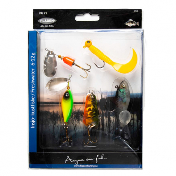 Fladen Perch 5pcs in der Gruppe Köder / Köder Sets / Köder Sets Barsch bei Sportfiskeprylar.se (7513)