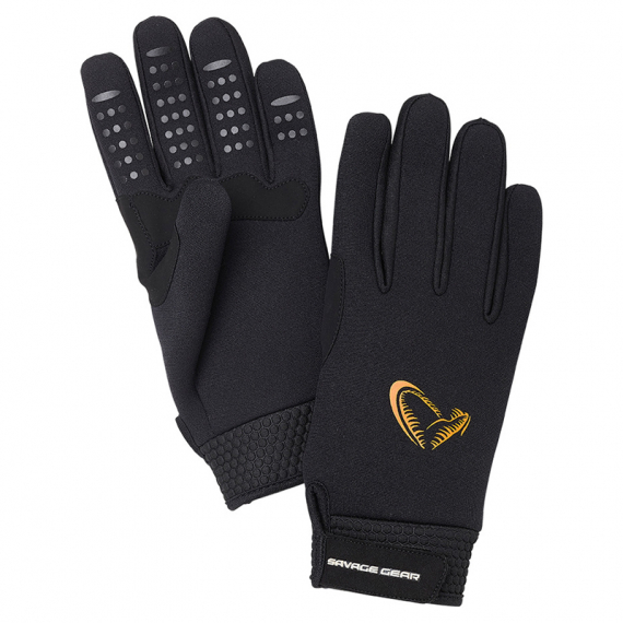 Savage Gear Neoprene Stretch Glove, Black in der Gruppe Kleidung & Schuhe / Kleidung / Handschuhe bei Sportfiskeprylar.se (76465r)