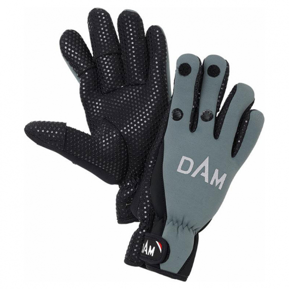 DAM Neoprene Fighter Glove, Black/Grey in der Gruppe Kleidung & Schuhe / Kleidung / Handschuhe bei Sportfiskeprylar.se (76514r)