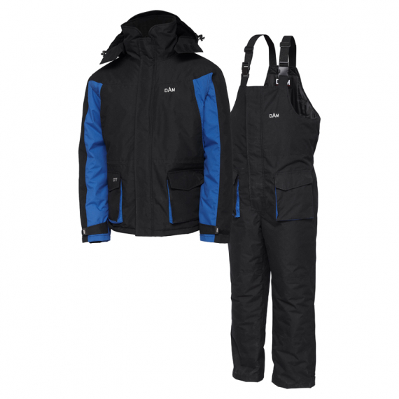 DAM O.T.T. Thermal Suit Black Night/Blue in der Gruppe Kleidung & Schuhe / Kleidung / Kleidung Sets & Komplettanzüge bei Sportfiskeprylar.se (76609r)