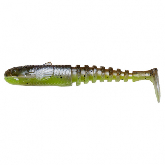 Savage Gear Gobster Shad 11.5cm 16g (5pcs) - Green Pearl Yellow in der Gruppe Köder / Gummiköder / Barsch Gummifische & Zander Gummifische bei Sportfiskeprylar.se (76947)