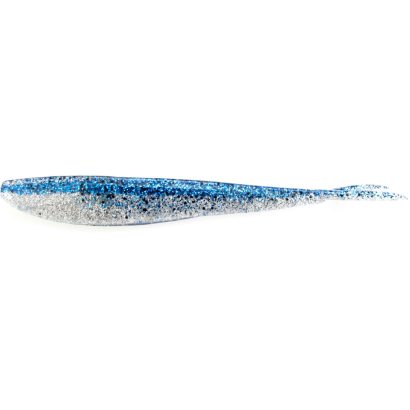 Fin-S Fish, 8,9cm, Blue Ice - 10pack in der Gruppe Köder / Gummiköder / Vertikal Gummifische bei Sportfiskeprylar.se (78-FS350-025)