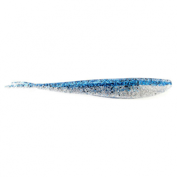 Fin-S Fish, 10cm, Blue Ice - 10pack in der Gruppe Köder / Gummiköder / Vertikal Gummifische bei Sportfiskeprylar.se (78-FS400-025)