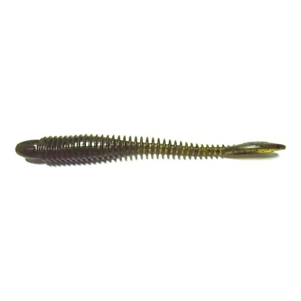 Ribster 7,5cm, Geen Pumkin - 12pack in der Gruppe Köder / Gummiköder / Barsch Gummifische & Zander Gummifische bei Sportfiskeprylar.se (78-RI30-024)