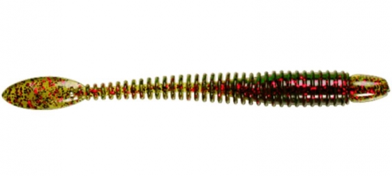 Ribster 7,5cm, Watermelon Red Flake - 12pack in der Gruppe Köder / Gummiköder / Barsch Gummifische & Zander Gummifische bei Sportfiskeprylar.se (78-RI30-144)