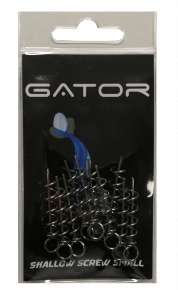 Gator Small Shallow Screw 10-Pack in der Gruppe Haken & Zubehör / Stinger & Stinger Zubehör / Stinger Zubehör bei Sportfiskeprylar.se (78GATOR)