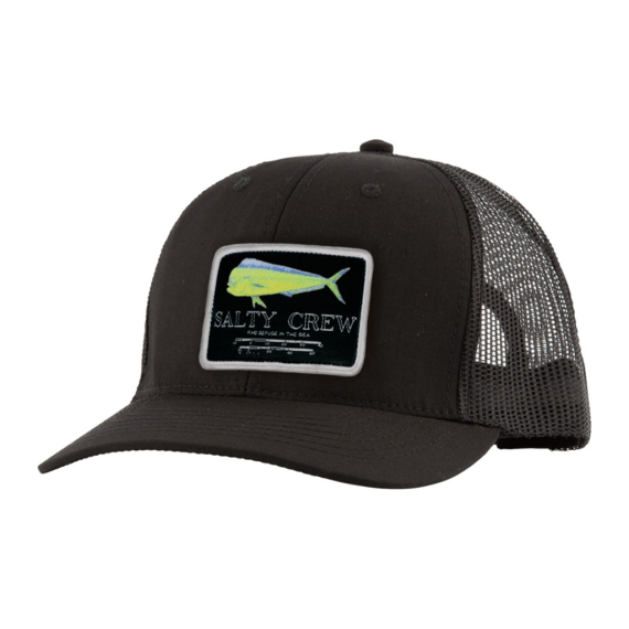 Salty Crew Mahi Mount Retro Trucker Black in der Gruppe Kleidung & Schuhe / Kappen & Kopfbedeckungen / Caps bei Sportfiskeprylar.se (804046169406)