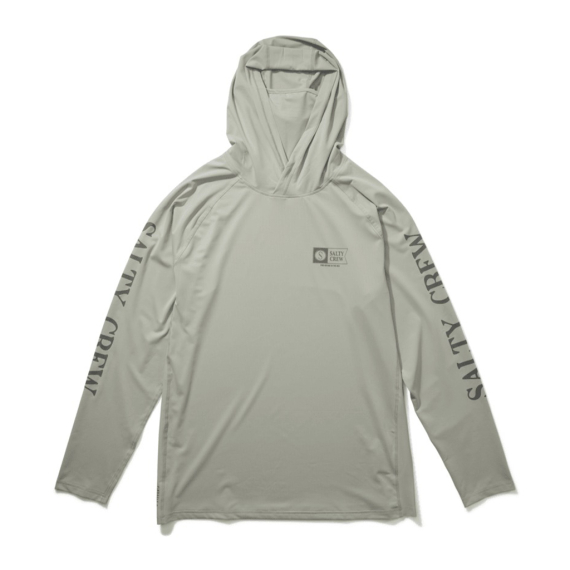 Salty Crew Alpha Perforated Uv Hd Mask Gray in der Gruppe Kleidung & Schuhe / UV-Bekleidung bei Sportfiskeprylar.se (804046459224r)