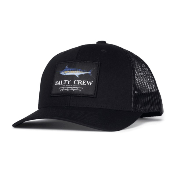 Salty Crew Marlin Mount Retro Trucker Black in der Gruppe Kleidung & Schuhe / Kappen & Kopfbedeckungen / Caps bei Sportfiskeprylar.se (804046527350)