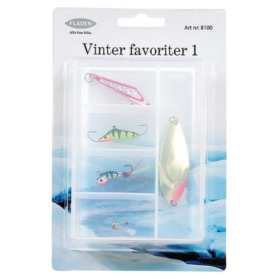 Fladen Betesortiment Vinter 1 - Balanspirkar Mormyska/Charblänken in der Gruppe Köder / Eisfischen Köder / Mormyshka bei Sportfiskeprylar.se (8100)