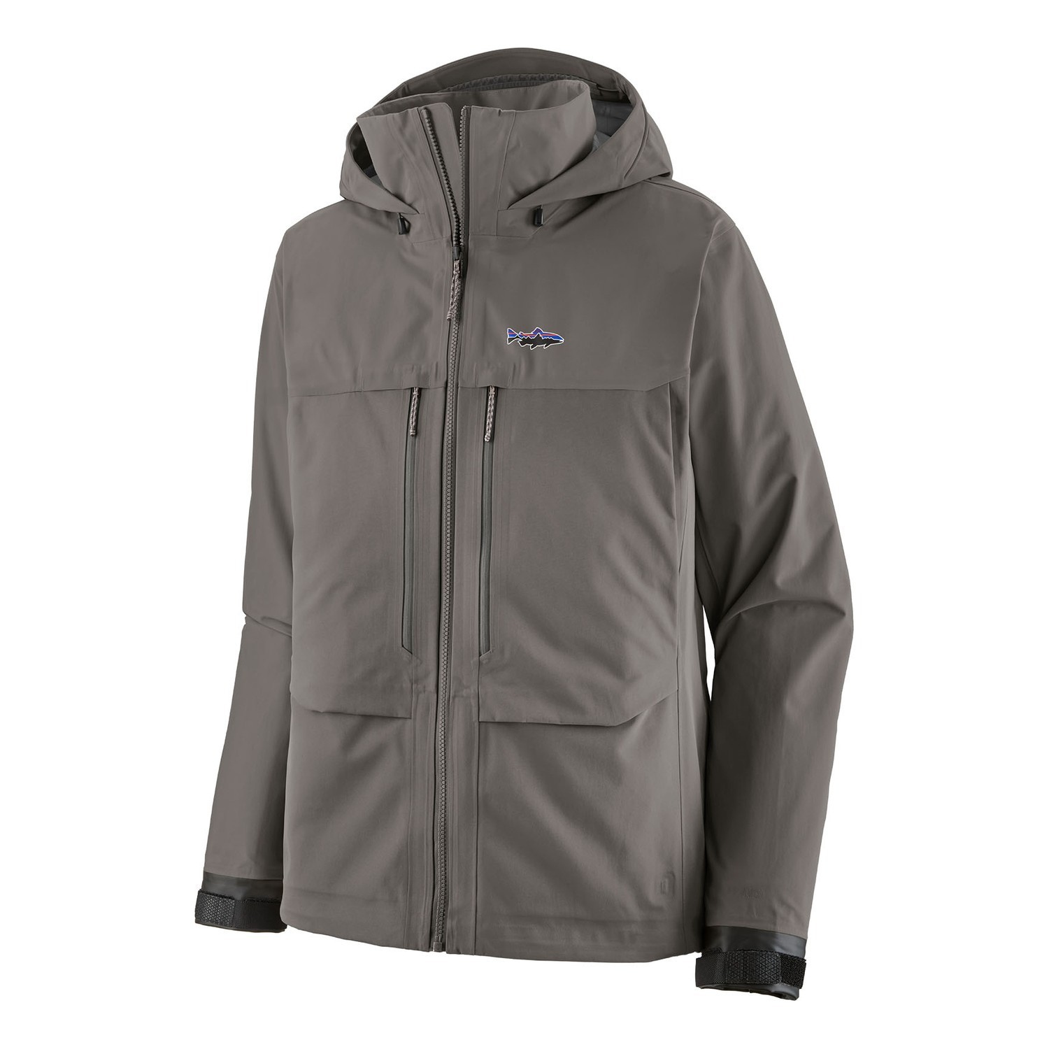 Patagonia M\'s Swiftcurrent Wading Jacket NGRY in der Gruppe Kleidung & Schuhe / Kleidung / Jacken / Watjacken bei Sportfiskeprylar.se (81772-NGRY-XXLr)