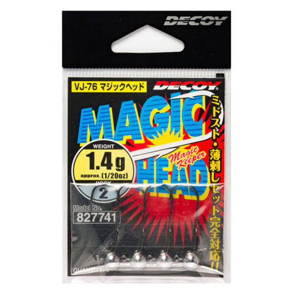 Decoy VJ-76 Magic Head in der Gruppe Haken & Zubehör / Jigköpfe / Runde Jigköpfe bei Sportfiskeprylar.se (827796r)