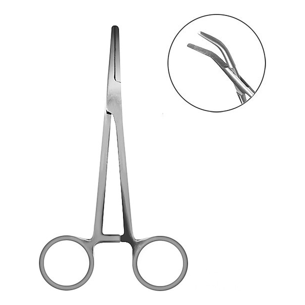Delphin Curved Forceps - 15 cm in der Gruppe Werkzeuge & Zubehör / Zangen & Scheren / Forceps bei Sportfiskeprylar.se (830921015)