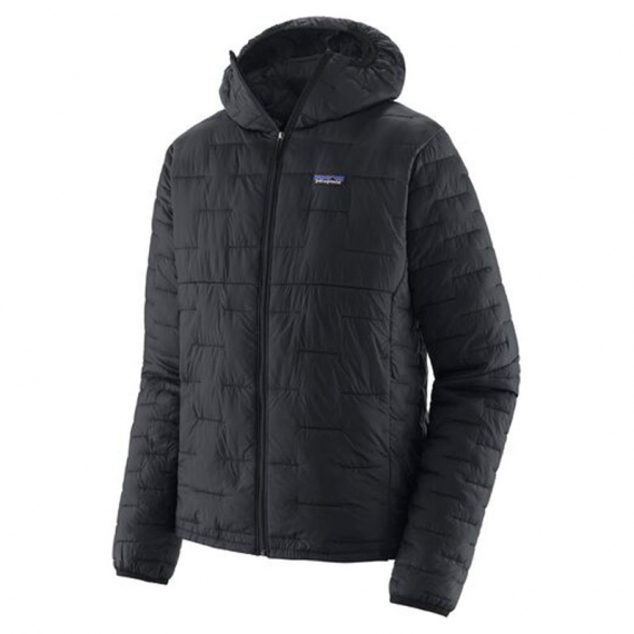 Patagonia M\'s Micro Puff Hoody BLK in der Gruppe Kleidung & Schuhe / Kleidung / Jacken / Daunen & Synthetikfutterjacken bei Sportfiskeprylar.se (84031-BLKr)