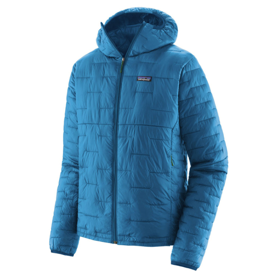 Patagonia M\'s Micro Puff Hoody Vessel Blue in der Gruppe Kleidung & Schuhe / Kleidung / Jacken / Daunen & Synthetikfutterjacken bei Sportfiskeprylar.se (84031-VSLB-Mr)