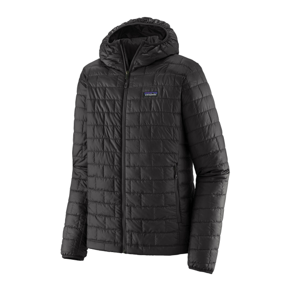 Patagonia Men\'s Nano Puff® Hoody BLK in der Gruppe Kleidung & Schuhe / Kleidung / Jacken / Daunen & Synthetikfutterjacken bei Sportfiskeprylar.se (84222BLKr)