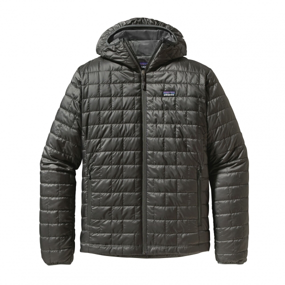 Patagonia Men\'s Nano Puff® Hoody Forge Grey in der Gruppe Kleidung & Schuhe / Kleidung / Jacken / Daunen & Synthetikfutterjacken bei Sportfiskeprylar.se (84222FGEr)