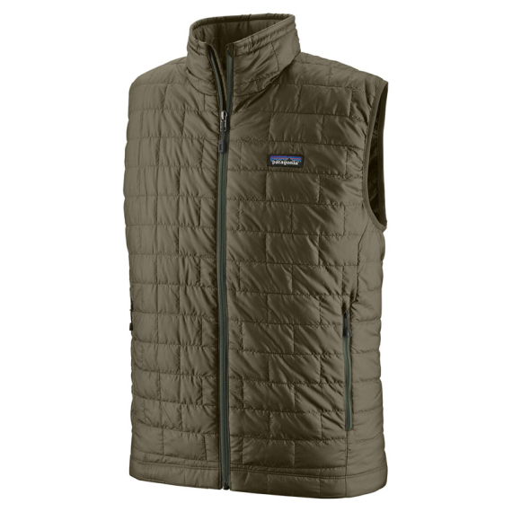 Patagonia M\'s Nano Puff Vest Basin Green w/Tent Green in der Gruppe Kleidung & Schuhe / Kleidung / Westen / Alltägliche Westen bei Sportfiskeprylar.se (84242-BTGN-XSr)