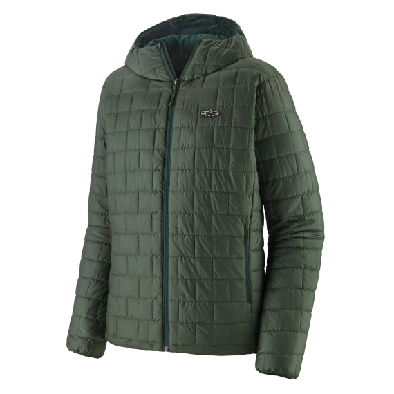 Patagonia M\'s Nano Puff Fitz Roy Trout Hoody OLGG in der Gruppe Kleidung & Schuhe / Kleidung / Jacken / Daunen & Synthetikfutterjacken bei Sportfiskeprylar.se (84456-OLGG-Lr)