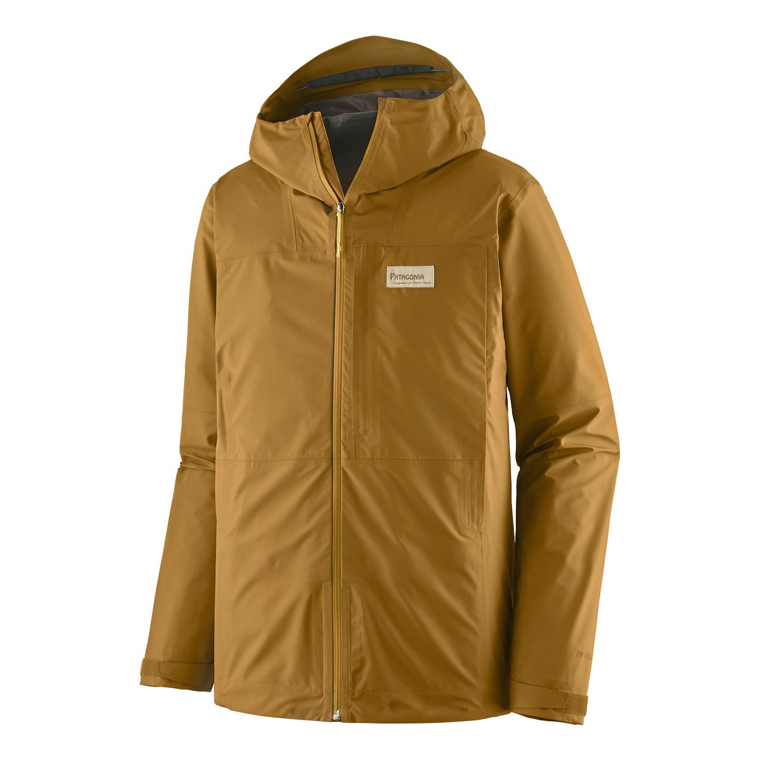 Patagonia M\'s Boulder Fork Rain Jacket Bobcat Brown in der Gruppe Kleidung & Schuhe / Kleidung / Jacken / Regenmäntel bei Sportfiskeprylar.se (85140-BCBN-Sr)