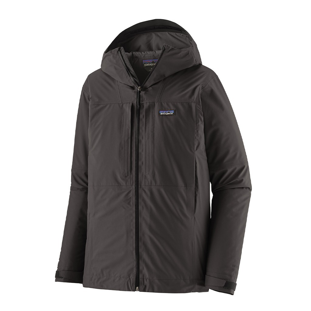 Patagonia M\'s Insulated Boulder Fork Rain Jacket BLK in der Gruppe Kleidung & Schuhe / Kleidung / Jacken / Regenmäntel bei Sportfiskeprylar.se (85220-BLK-XXLr)