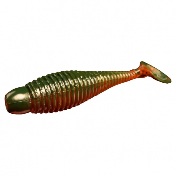 Lunker City Grubster 7cm Motor oil pepper 214 10-pack in der Gruppe Köder / Gummiköder / Barsch Gummifische & Zander Gummifische bei Sportfiskeprylar.se (87214)