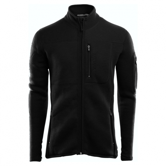 Aclima FleeceWool Jacket M\'s Jet Black in der Gruppe Kleidung & Schuhe / Kleidung / Schichten & Unterwäsche / Baselayer-Oberteile bei Sportfiskeprylar.se (90-107540r)