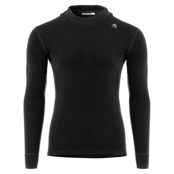 Aclima WarmWool Hoodsweater V2 M\'s Jet Black in der Gruppe Kleidung & Schuhe / Kleidung / Schichten & Unterwäsche / Baselayer-Oberteile bei Sportfiskeprylar.se (90-108778r)